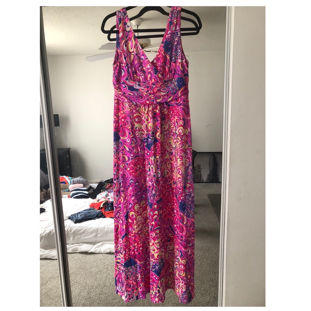 Sloane Maxi Dress in Lilly’s Lagoon